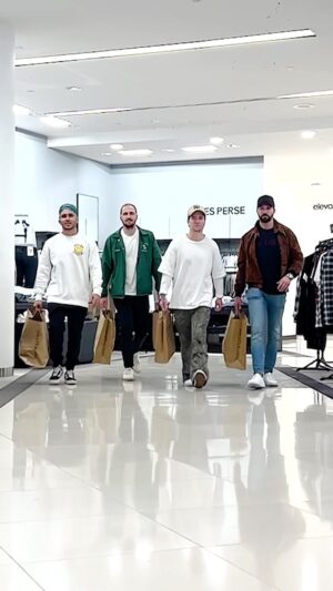 James Maslow Instagram - Big Time Shopping Spree 🛍️