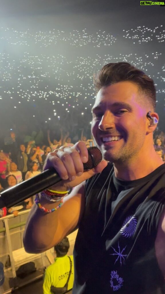 James Maslow Instagram - Getting to do this almost every night for the last few months has been an absolute blessing. Especially this moment where so many of you join in singing one of my favorites songs I have ever written, Ask You Tonight. Mexico City (where this video was taken), and the rest of the world that joined us to sign and dance on The Can’t Get Enough Tour…I can’t thank you enough. And to those of you in other places around the world…we’ll be on our way very soon. ❤️ Mexico City, Mexico