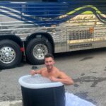 James Maslow Instagram – Coffee, ice baths and daily fitness…but not always in that order. It’s hard to maintain some of my routine on tour but daily fitness (and coffee let’s be real) is a non negotiable. What are your must-do daily habits? Drop me a comment! Los Angeles, California