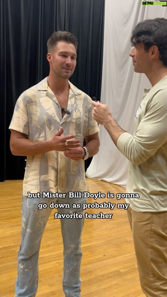 James Maslow Instagram - Behind so many successful people often stands a teacher who believed in them. Actor and singer, James Maslow, shares who his favorite teacher— whom he credits for so much of his success, and it’s pretty incredible. #teachers #myfavoriteteacher
