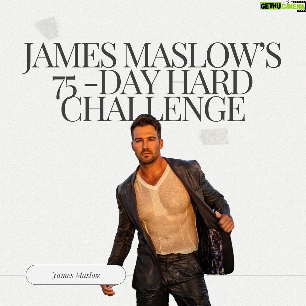 James Maslow Instagram - Let’s start 2024 off on the best foot possible! 75 days of commitment to YOU. For years I’ve wanted to wake up early on January 1st with no hangover and get right to my goals and dreams but for years I’ve made excuses and missed that mark. Not this year! Join me for 75 days of health, discipline and forming great habits that can be the beginning of the best version of you. My 75 day HARD challenge starts Monday morning, January 1st. Let’s go! 💪🏼 #75hard #jamesmaslow Miami, Florida