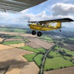James May Instagram - Citabria from my Scout, and my Scout from the Citabria.