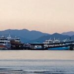 James May Instagram - Boats in nice light, Itsukushima.