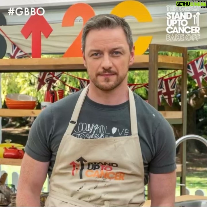 James McAvoy Instagram - So Excited to be part of @britishbakeoff for @su2cuk ive been a fan for years and watched most seasons so it’s an honour to be baking for such a great cause. #greatbritishbakeoff #baking #standuptocancer #eatmytreats The Tent