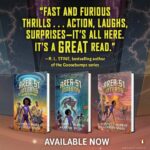 James Murray Instagram - Today is the day! Our third children's book AREA 51 INTERNS: TIME CHASERS comes out in stores all across America! Your kids will love it - it's action-packed, hysterical sci-fi adventure, and you can pick up a copy here: https://shorturl.at/evAOQ Even better, pick up all three books of the series today!