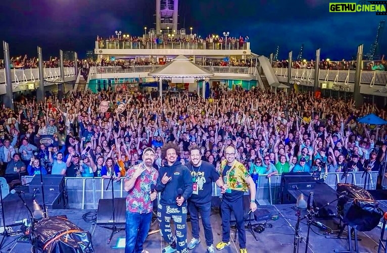 James Murray Instagram - An absolute incredible week with thousands of fans aboard the 5th Impractical Jokers & Eric Andre cruise! A huge thanks to all who spent their vacation with us, to all our fellow comics & musicians on board, and to all our friends and family who attended. Now, time for Advil and a nap!