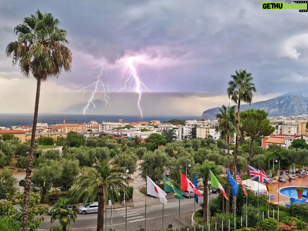 James Phelps Instagram - Lightning storms are always a fun time when you're pretending to be Zues! Pretty chuffed with my pics of it. #lightning #Italy #thunderstorm #ahahahahaha Sorrento, Italy