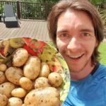 James Phelps Instagram – As you can see by my face I’m very proud of myself. After a few months I’ve grown my own potatoes in my garden. Very simple, give it a go. 👨‍🌾🥔🌱 #greenfingers #IHopeNoOneElseIsHungry #Endofworkoutgardening
