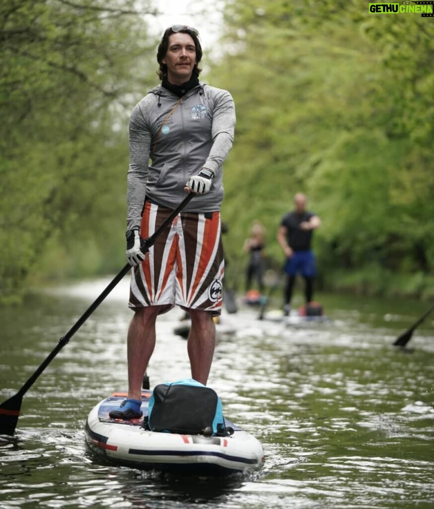 James Phelps Instagram - 30 miles paddled- #TheBigStandUp DONE! ✅ An amazing couple of days with fantastic people for a great cause. THANK YOU to everyone for your support, to everyone that has donated, came out to cheers us on, and for help spread the message to get guys talking. Special thanks to @iambenbowers for 'getting the band together' and my fellow paddlers for great company. https://movember.com/t/thebigstandup @movember #TimeForACupOfTea #paddleboarding #SunHailRainInOneDay #LtDanLook @Gladiatorpaddleboards @bremontwatches @mercurehotels @spinlockhq @mallelondon @lifejacketskin  @active360sup Basingstoke Canal