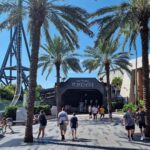 James Phelps Instagram - "I wonder if here, I can get up to no good?" Huge thanks to @universalorlando for having me today, making sure the staff at WW are still working hard, having a duff and trying (a few times) the BEST new coaster ever! #universalstudios #universalorlando #wizardingworldofharrypotter #jurassicworld Universal Studios, Orlando . Florida