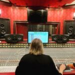 Jamie Campbell Bower Instagram - There’s always something special about being able to mix up an analogue desk. Here’s me at 2am going through @mikeydemus sexy blues playing prior to locking in on the levels and eq at the desk. Also MERCH DROP TOMORROW. Somewhereintheshadows.com