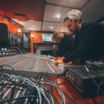 Jamie Campbell Bower Instagram - 2 am At the helm with Mr @producerperks Something wicked this way comes.