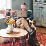 Jamie Oliver Instagram - I heard it’s national love your pet day today so have to shout out my little dude Conker. Love him and what a great addition to our weird and wonderful family xxx
