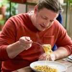 Jamie Oliver Instagram - In my house there is no such thing as too much carbonara ! It’s become a total staple in pretty much all of my books and every week it’s one of the most searched terms on my website, so I know you guys love it as much as I do. And these are some of my favourites from throughout the years.......check them out !! 💛Classic Carbonara 💛Asparagus Carbonara 💛Chestnut Carbonara 💛Sweet Leek Carbonara 💛Easy Sausage Carbonara 💛Mushroom Carbonara 💛Carbonara Cake And I’ve got the recipe link in my bio for @gennarocontaldo‘s classic spaghetti carbonara which is a real thing of beauty x x x