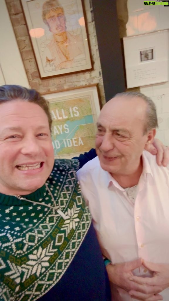 Jamie Oliver Instagram - My best mate is 75 !!! HAPPY BIRTHDAY @gennarocontaldo what an amazing man you are. Head over to his profile and show him loads of love he really deserves it and would love it ! Hope you have the best day big man big love jamie xxxxxx