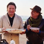 Jamie Oliver Instagram - You didn’t think I was finished wishing the legend that is @gennarocontaldo a happy birthday did you ???? Been looking at these pics of us over the years and had to share them check out those baby faces xxxx