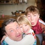 Jamie Oliver Instagram - I want to wish you all a very Merry Christmas Guys. Sending loads of love and good vibes from the Oliver family . Grateful for all of my friends and family and the turkey, that’s resting about to be carved. Big love guys, Jamie and the O gang xxxxxxxxxxxx