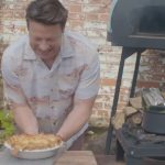 Jamie Oliver Instagram - Today I wanna share with you my puff pastry pie with sausage, bacon and chicken and a truly special watercress sauce ! One word for this......JOY! What are you waiting for get involved and give it a go x x x #chickenpie #sundayvibes #dinnerideas