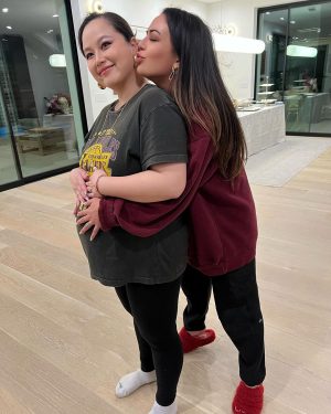 Janel Parrish Instagram - My best friend is having a baby and so basically I am this child’s blood aunt and I’m excited okay? I love you @emmy_yu