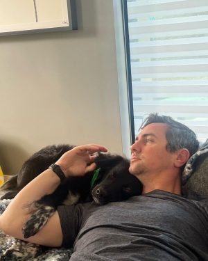 Janel Parrish Instagram - It’s my favorite human’s birthday today! Happy birthday to the best adventure buddy, hubby and dog dad ever! @c_long I love you