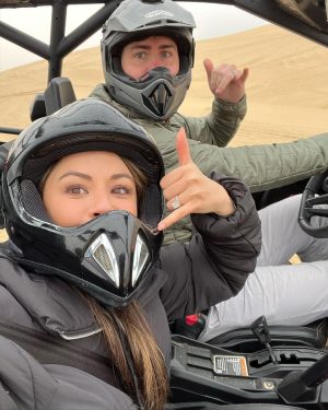 Janel Parrish Instagram - It’s my favorite human’s birthday today! Happy birthday to the best adventure buddy, hubby and dog dad ever! @c_long I love you