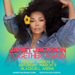 Janet Jackson Instagram – Aloha Hawai’i! It’s been too long! I’ve missed you and I’m so excited to announce we’ll be TOGETHER AGAIN in March! Can’t wait to see you! 🌺

Exclusive Hawai’i resident pre-sale starts Saturday, November 18 at 10:00 A.M. Pre-sale is online only, no password required. Link in bio. Honolulu, Hawaii