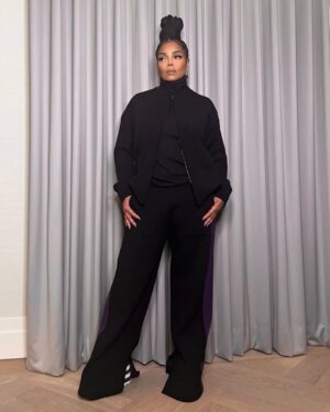 Janet Jackson Instagram - NAOMI CAMPBELL x BOSS 

📸, Makeup, Hair: @prestonmakeup