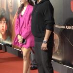 Janki Bodiwala Instagram - Here’s to the stars, smiles, and excitement that made the #ShaitaanScreening extra special! 🤩 Book your tickets now, link in bio. #Shaitaan has now taken over cinemas. @ajaydevgn @actormaddy @jyotika @jankibodiwala #JyotiDeshpande @kumarmangatpathak @abhishekpathakk #VikasBahl @officialjiostudios @adffilms @panorama_studios @panoramamusic @pvrpictures @bookmyshowin