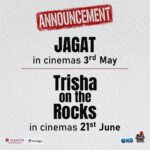 Janki Bodiwala Instagram - Trisha - on the rocks !!!! Releasing 21st june 🤘🏻
