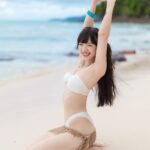 Jannine Parawie Weigel Instagram - Island girl🏝️🩵 @loveandaman #loveandaman #loveandamanTH 📷: @panyaphotography เกาะไม้ไผ่ Bamboo Island, Krabi
