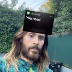 Jared Leto Instagram - Who’s tried this filter 😂