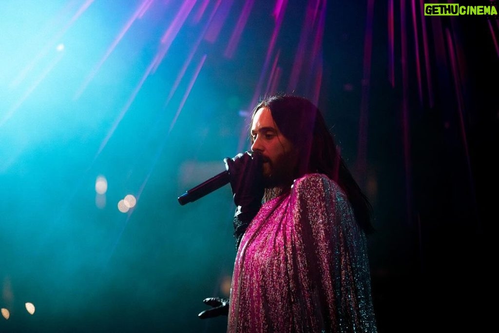 Jared Leto Instagram - Every show feels like the first. Excited to see you all on tour!✨ #iHeartALT2024 📸 @skylerbarberio @ai.visuals