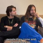 Jared Leto Instagram - Always speak from the heart 🖤 (or just use the lyrics from Seasons) 🕺🏻🎶