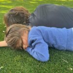 Jared Padalecki Instagram – Flu B SUUUUUCKS!…
I wouldn’t wish it on anyone. 
But, I did get to take an impromptu outdoor nap with my little angel…
#FindTheSilverLining
Photo credit: @genpadalecki 
(Is it weird when your wife takes pics while you’re sleeping???… 🤔)