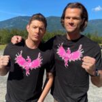 Jared Padalecki Instagram – Standing with our girl @samsmithgrams.  Please consider purchasing this tee and supporting her fight (along with so many others) against breast cancer. We love you! #RISE  #ForSam 

Link in my bio.