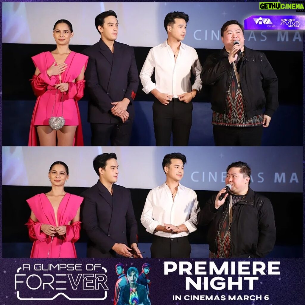 Jasmine Curtis-Smith Instagram - LOOK: 'A GLIMPSE OF FOREVER' Red Carpet Premiere Night From writer/director, Jason Paul Laxamana. #AGlimpseOfForever this March 6 Only In Cinemas #JasmineCurtis #DiegoLoyzaga #JeromePonce #AGlimpseOfForeverPremiere