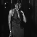 Jasmine Tookes Instagram - Moments before the @tomford show in Milan🤎 #tomfordwinter24