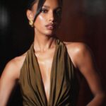 Jasmine Tookes Instagram - Moments before the @tomford show in Milan🤎 #tomfordwinter24