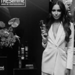 Jasmine Tookes Instagram - I had the honor of hosting a lovely dinner with @TRESemme to preview some hair and fashion trends for the upcoming NYFW season and learn about how their new Keratin Smooth Weightless Collection creates the most gorgeous silky-smooth styles. To create my look for the evening, we used the amazing new collection, and I just can’t believe the shine my hair has. Keep an eye out during NYFW for all of the sleek runway looks. #TRESnyfw #TRESpartner #NYFW