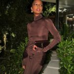 Jasmine Tookes Instagram - Like chocolate 🍫 @ysl