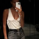 Jasmine Tookes Instagram - I just can’t get enough @anthonyvaccarello @ysl