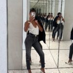 Jasmine Tookes Instagram - I just can’t get enough @anthonyvaccarello @ysl