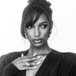 Jasmine Tookes Instagram - One more for the chocolate look 🤎 Maison Delano Paris