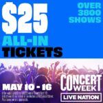 Jason Aldean Instagram - Concert Week kicks off today which means u guys can get tickets to come see us on the Highway Desperado Tour for $25 at participating venues. 🔥 Head to the link in bio to get ur tickets while supplies last thru Tues, May 16. Plus, check out the VIP upgrades available at select shows. Can't wait to see y'all on the road!