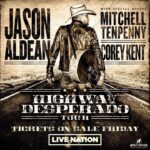 Jason Aldean Instagram - Highway Desperado Tour, let’s ride! 💥 Tickets on sale THIS Friday, Feb 17 at 10am local venue time. Aldean Army fan club members, y’all are up first for tickets! 🔗 in bio.