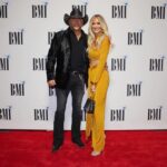 Jason Aldean Instagram - BMI Awards with this stunner 🔥 Nashville, Tennessee