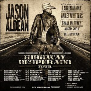 Jason Aldean Instagram - Tickets are on sale TODAY at 10am local time for the Highway Desperado Tour 2024! Grab urs & come see us!🤘🏼