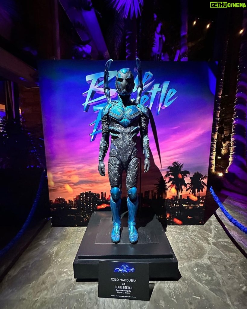 Javier 'Chicharito' Hernández Instagram - I had such an amazing time yesterday! Congratulations to all the people involved in the #BlueBeetle movie! TCL Chinese Theatres