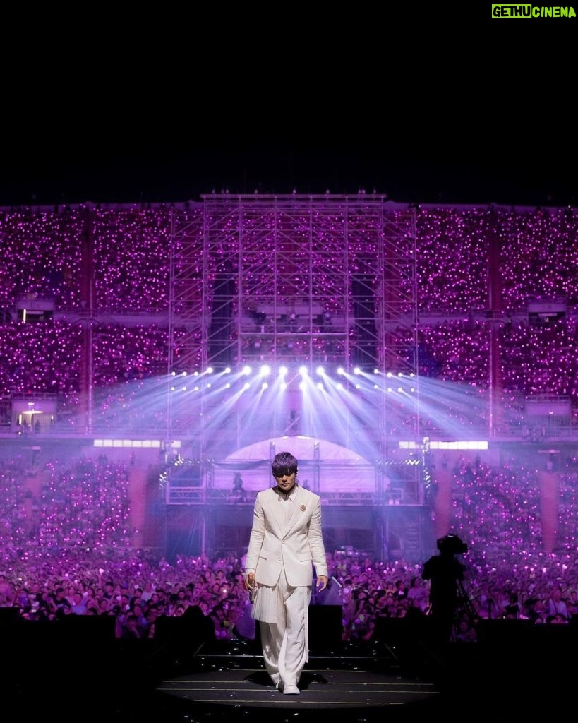 Jay Chou Instagram - Mandopop star @JayChou, our new global ambassador for Dior fashion, performs in a custom suit by @MrKimJones at the Jay Chou Carnival World Tour 2023 concert in Bangkok. Driven by audacity and creativity, this alliance celebrates more than ever the special ties uniting Dior and culture in all its forms. © Paul Zhang