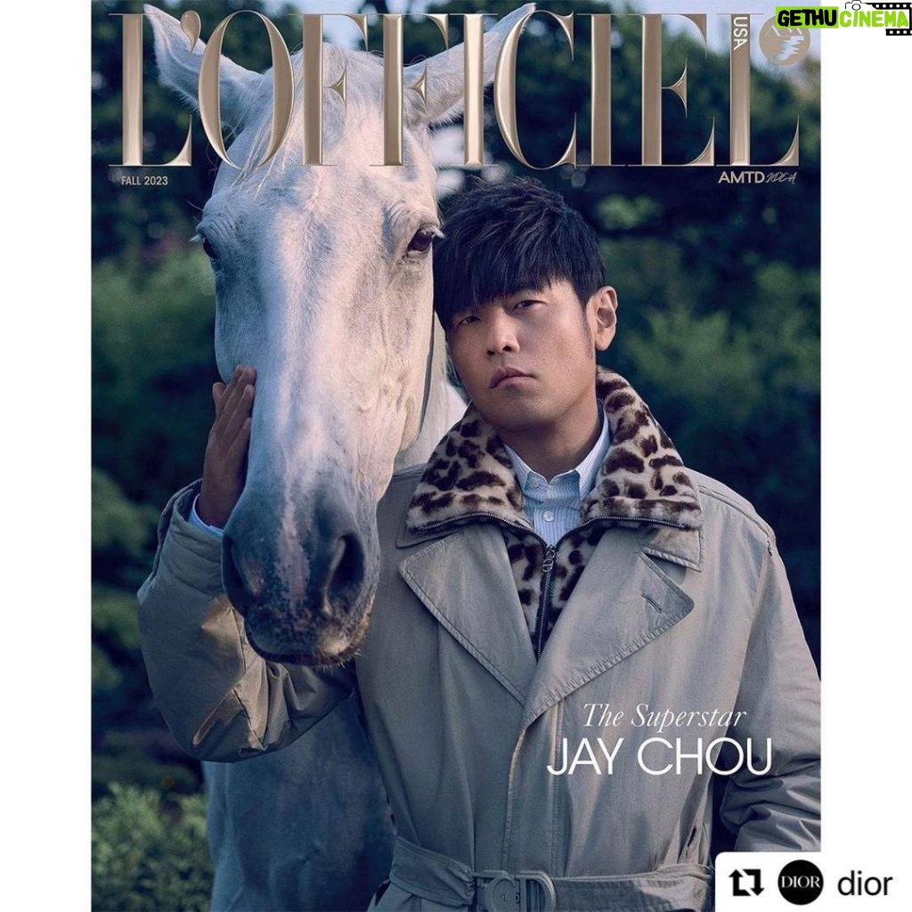 Jay Chou Instagram - Thanks @dior @lofficielparis